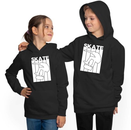 Skater Hoodie Kids Sweater - Skater Hoodie i512